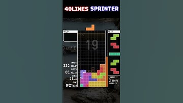 [TETR.IO] SS rank. Just a game of Tetris. 40Lines Sprinter. #325