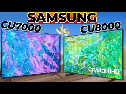 Samsung CU7000 VS