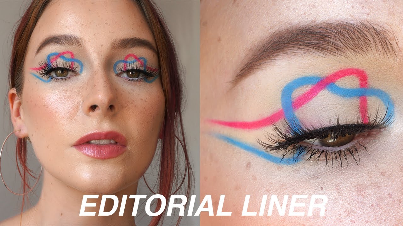 EDITORIAL LINER MAKEUP TUTORIAL / in french / english sub