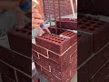 The Secret to 100% Perfect Brick Joints! #Brickwork #ASMRConstruction #MasonryTips