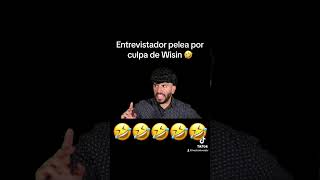 Entrevistador pelea por culpa de Wisin 🤣