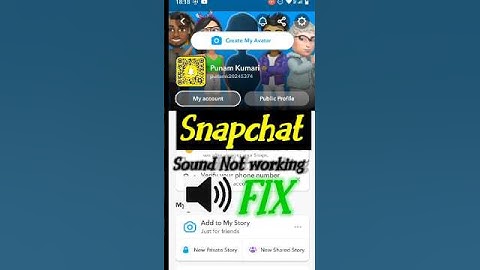 Snapchat sound not working | Snapchat me sound nahi aa raha hai | Snapchat voice problem #shorts
