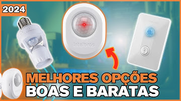 MELHORES SENSORES DE ILUMINAÇÃO para COMPRAR EM 2024! Modelos mais vendidos - Sensor de Presença