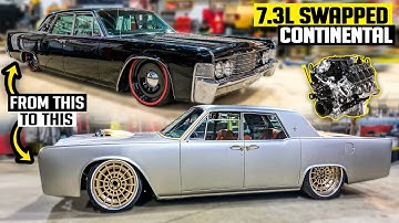 Building an Insane 7.3L Godzilla Swapped Continental in One Episode!