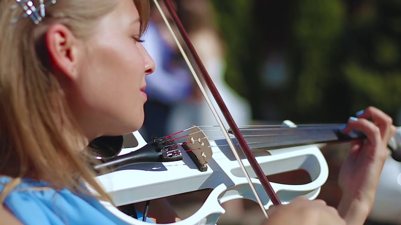 Алена Воробьева Электроскрипка39 - YouTube