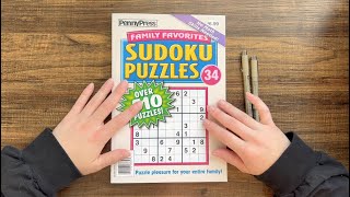 ASMR Sudoku w/ me (soft spoken) 📓 🖊 screenshot 5