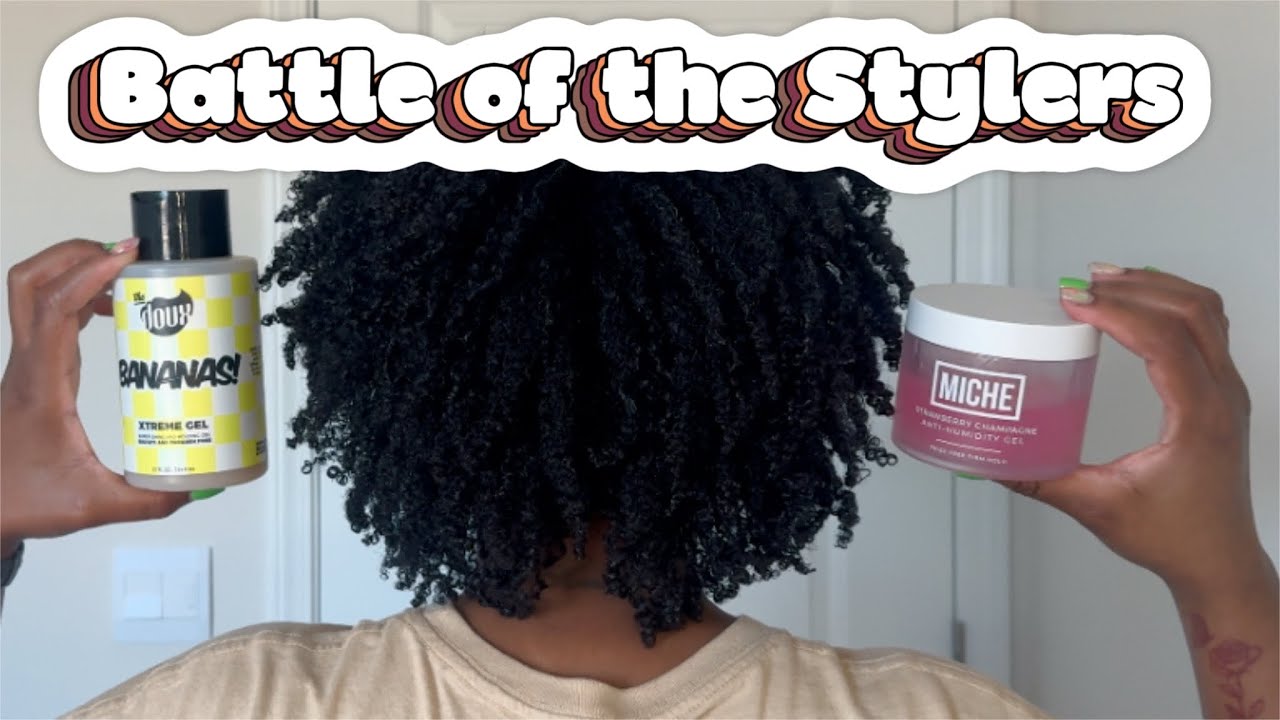 Battle of the Stylers | The Doux Bananas Gel & Miche Starwberry Champagne Gel