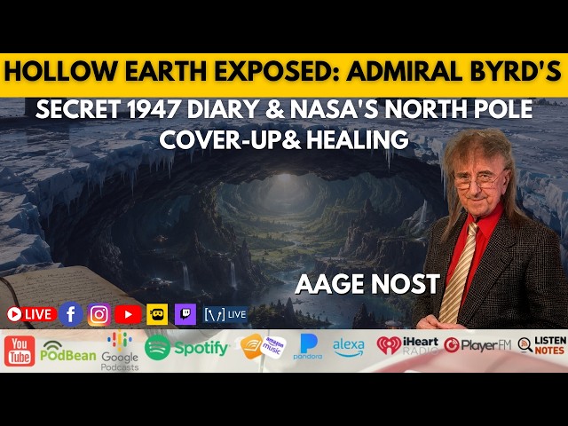 Hollow Earth EXPOSED: Admiral Byrd's Secret 1947 Diary & NASA's North Pole Cover-Up