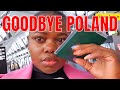 End of soft life in poland sad or happy interracial couple train ride in poland  travel vlog