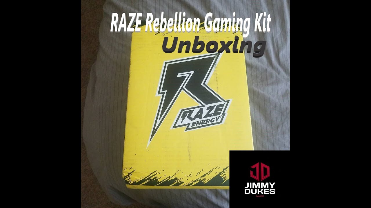 Quick Unboxing - Raze Rebellion Gaming Kit (Ambassador Kit)