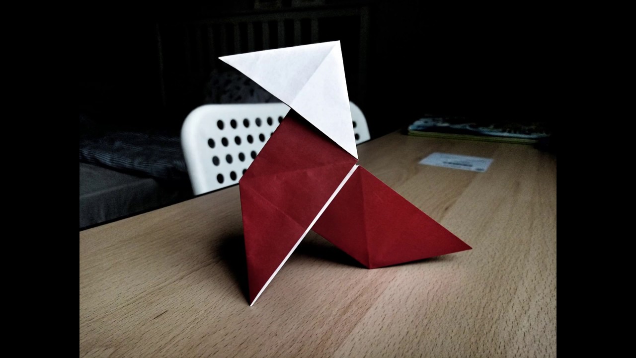 ORIGAMI BIRD FROM LA CASA DE PAPEL| TUTORIAL - YouTube