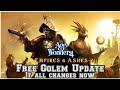 Age of Wonders 4 Empires & ashes plus free Golem Update information