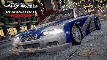 NEED FOR SPEED MOST WANTED 2024 REMASTER Part 1 | Realistic Graphics