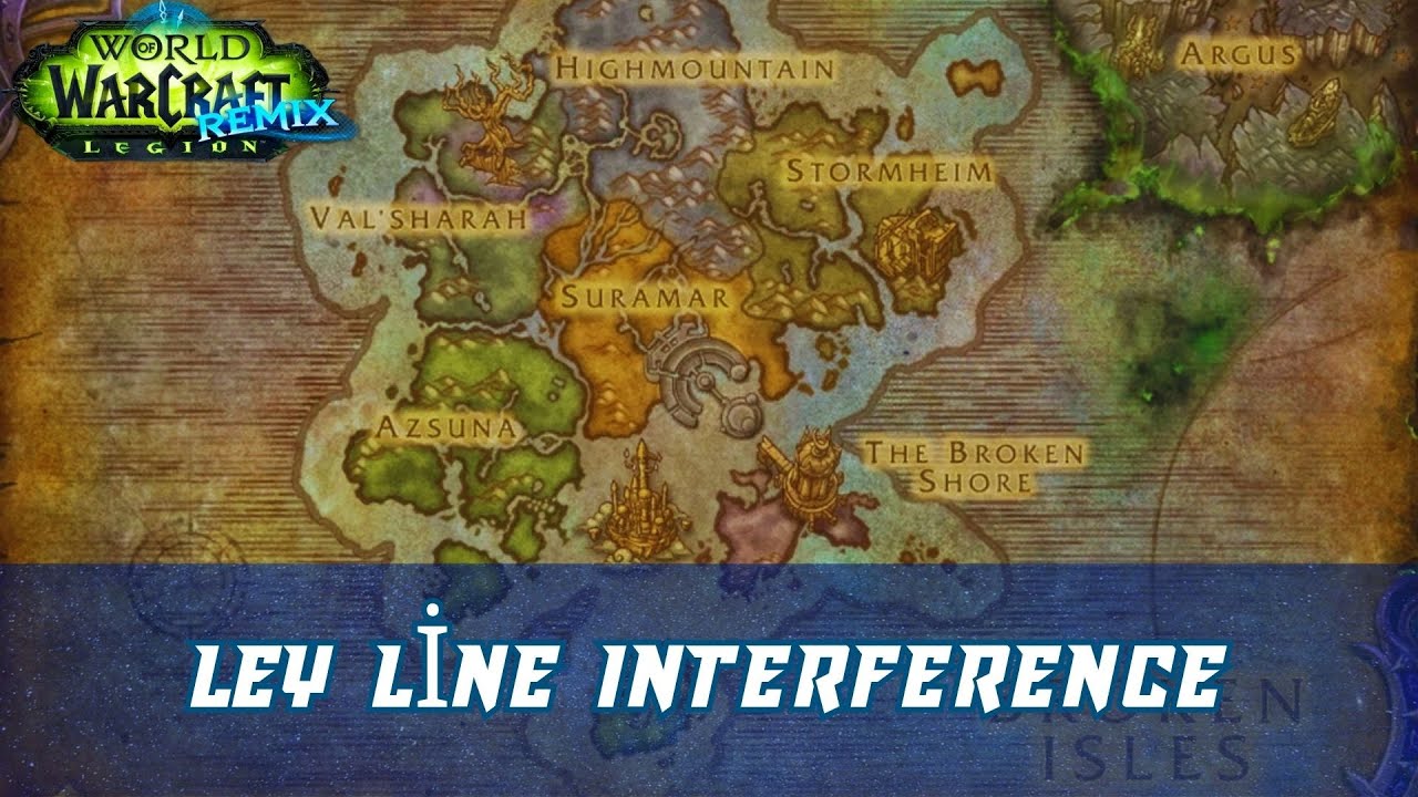 Ley Line Interference World Quest | Legion Remix | Leysight Spectacles