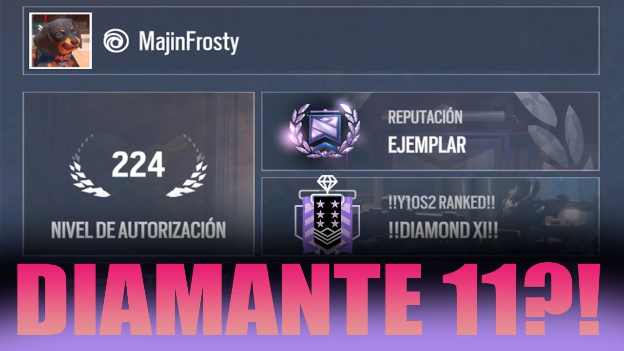 me ENTREGAN el MAYOR RANGO de lo BUENO que soy | Rainbow Six Siege X