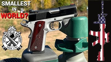 Cover Image for Worlds SMALLEST 1911 - Springfield's EMP Ronin 9mm