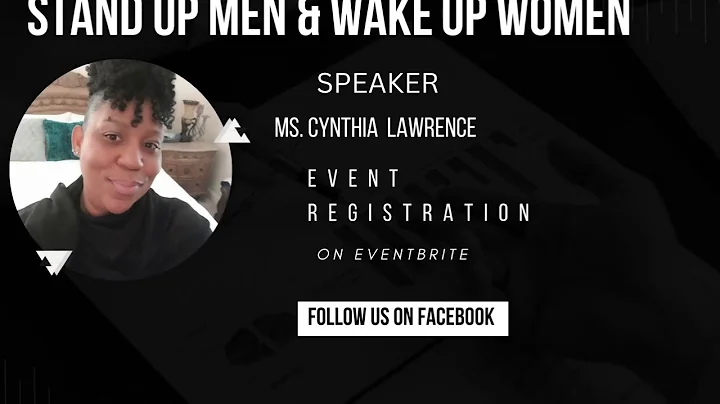 STAND UP MEN: FIRST UNISEX FAMILY EVENT MS. CYNTHI...