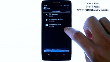 Motorola Droid Mini - How Do I Uninstall an Application