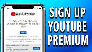 How To Sign Up To YouTube Premium - Step By Step