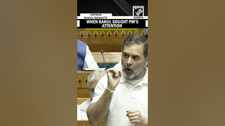 “PM not looking at me,” says Rahul Gandhi mid-speech for PM Modi’s attention in Lok Sabha