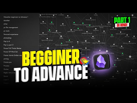 Obsidian Beginner to advance in Hindi Full Course Free