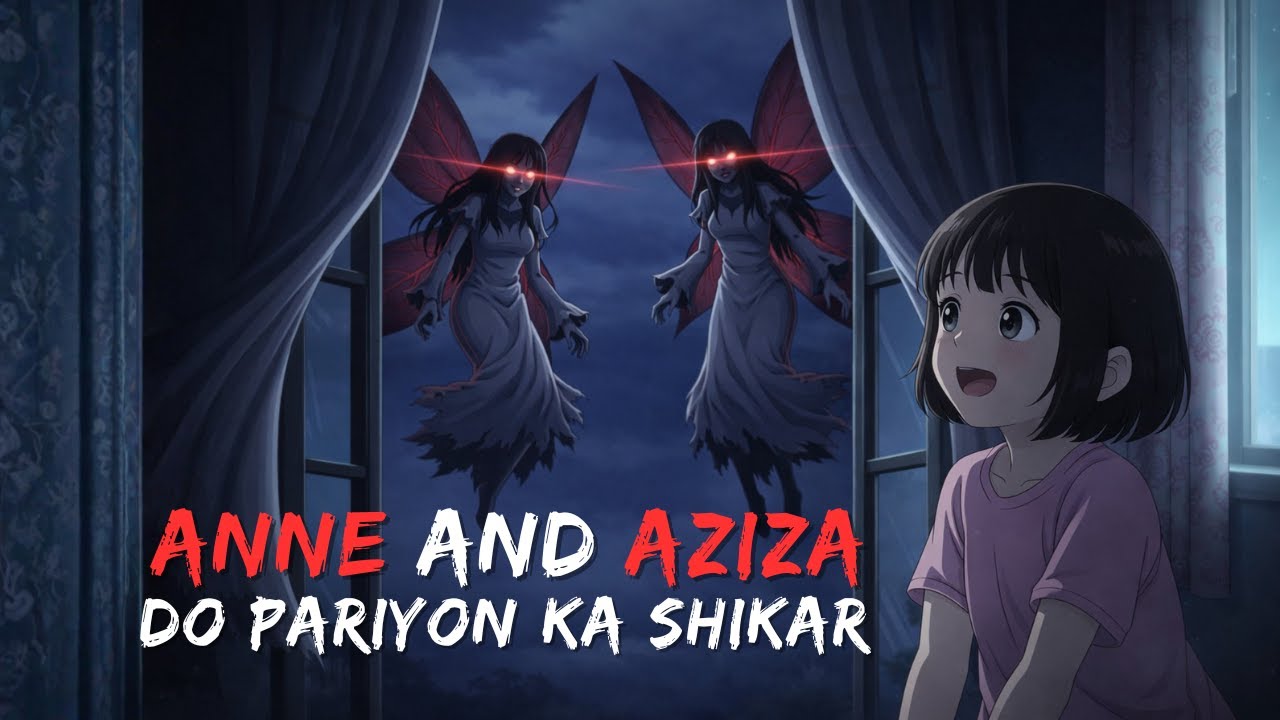 Anne & Aziza 😱 Do Pariyon Ka Shikar | True Horror Story | Hindi Anime Horror
