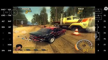 FlatOUt 2 PC Game on android - ExaGear+Turnip+Zink