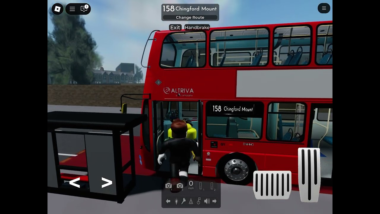 London and east bus simulator 158 from Stratford to Chingford mount