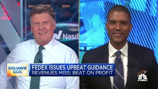 FedEx shares rise following upbeat guidance and fourth-quarter earnings