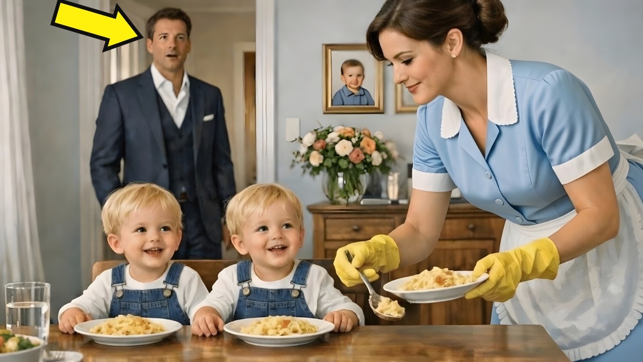 EL MILLONARIO FINGIÓ IRSE DE VIAJE PERO DESCUBRIÓ — LO QUE LA NIÑERA HACÍA CON SUS HIJOS...😱✈️