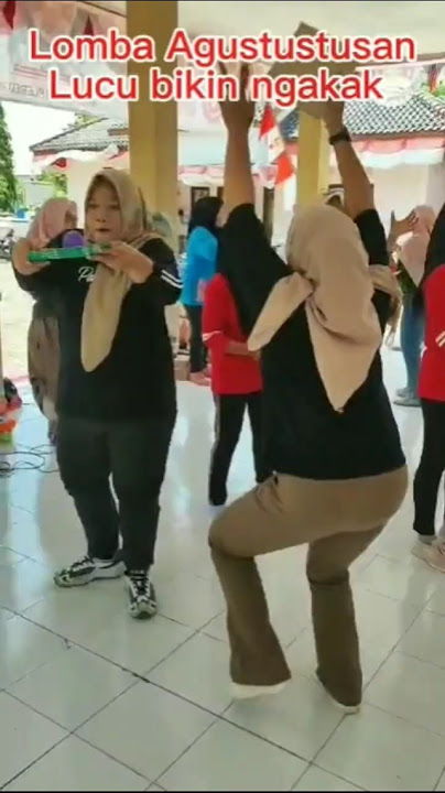 lomba 17 agustusan yang unik dan lucu untuk ibu ibu#shorts #lomba17agustusan