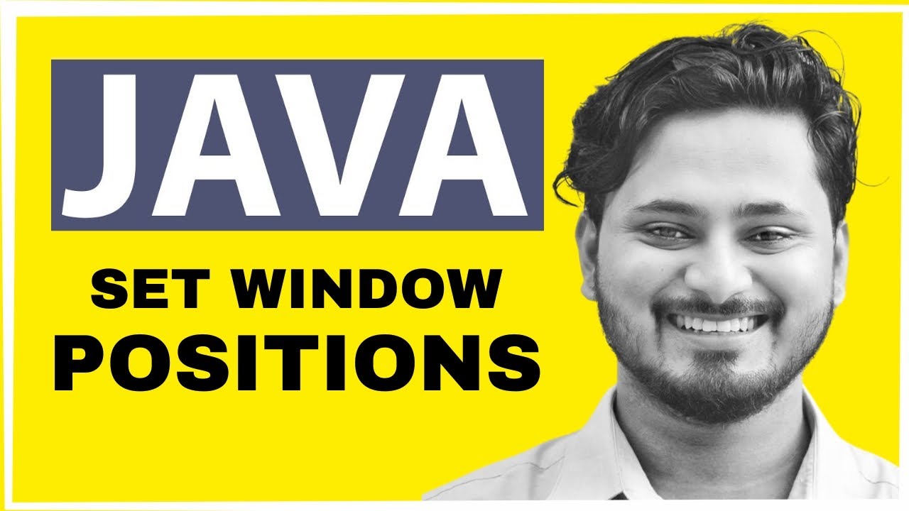 Java Bangla Tutorials 12: How to set Window position in Centre in Java ...