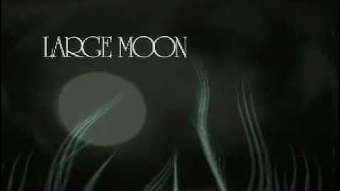 Aleksandra Đokić - LARGE MOON / Albano Ruela - video art
