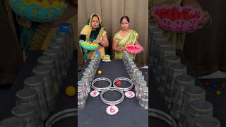 Ping Pong tap Drop Glass Challenge Grate game #shorts #game