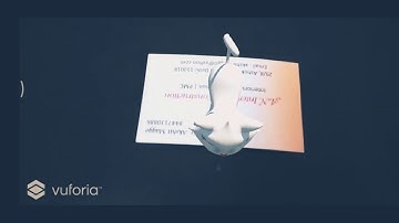 Simple AR 3D avatar with UNITY 3D .