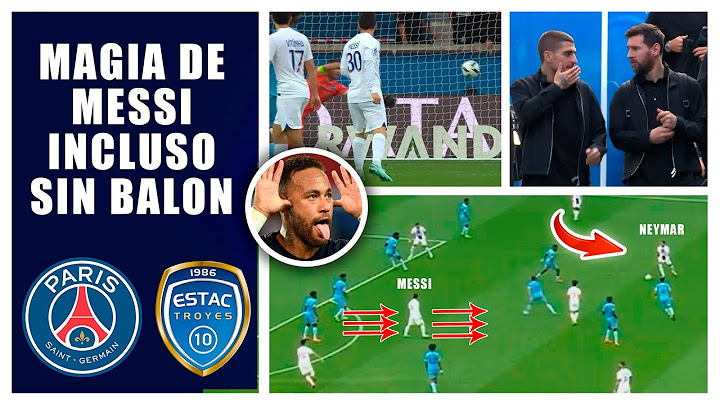 LIONEL MESSI SIGUE IMPARABLE! MARCA, DA ASISTENCIA Y BRILLA CON EL PSG INCLUSO SIN TOCAR EL BALÓN!