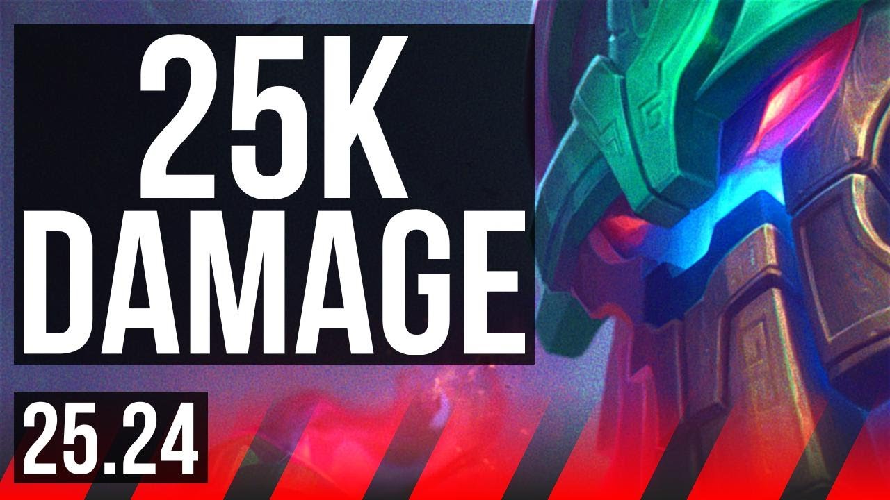 MAOKAI vs DARIUS (TOP) | 25K damage | KR Master | 25.24