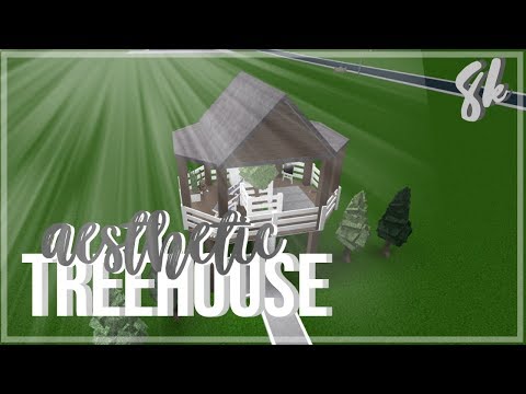 Roblox Bloxburg Aesthetic Treehouse Youtube