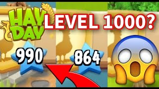 10 HIGHEST LEVEL PLAYERS IN HAY DAY! LEVEL 990