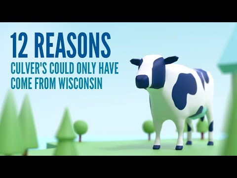 Culver's Restaurant TV Commercial America’s Dairyland 12 Reasons Culver’s Could Only Have Come From Wisconsin