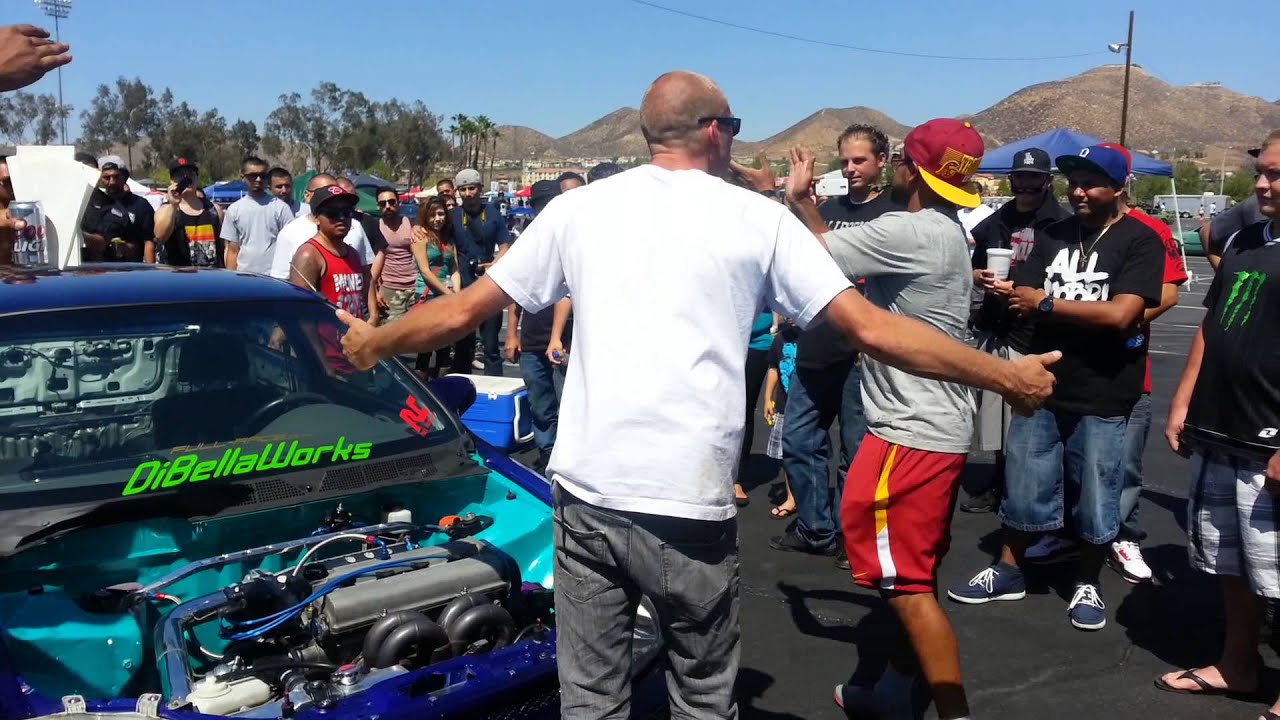 Guy talks crap at Eibach 2013