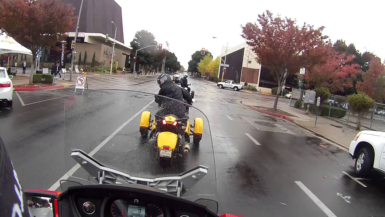 Can Am Spyder RT-S Test drive