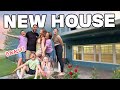 Showing our kids our NEW HOUSE for the FIRST TIME 🥺 *emotional SURPRISE* (HOUSE TOUR)