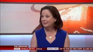 Cornelia Meyer Interview on Tory Leadership Depbate on BBC World News (10/07/2019)