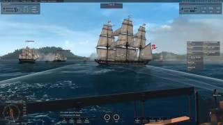 Naval Action: 11 Danish Ships at Kingston - Port Royale