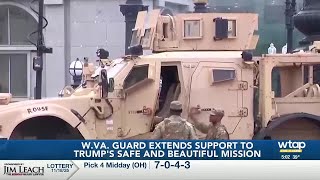West Virginia National Guard Extends Support Of Trumps Mission