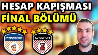Hesap Kapişmasinda Fi̇nal Bölümü Çayspor Vs Ayranspor Efootball 2025 Mobile