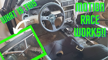 9 sec Turbo 2v gets motion raceworks steering column!!!