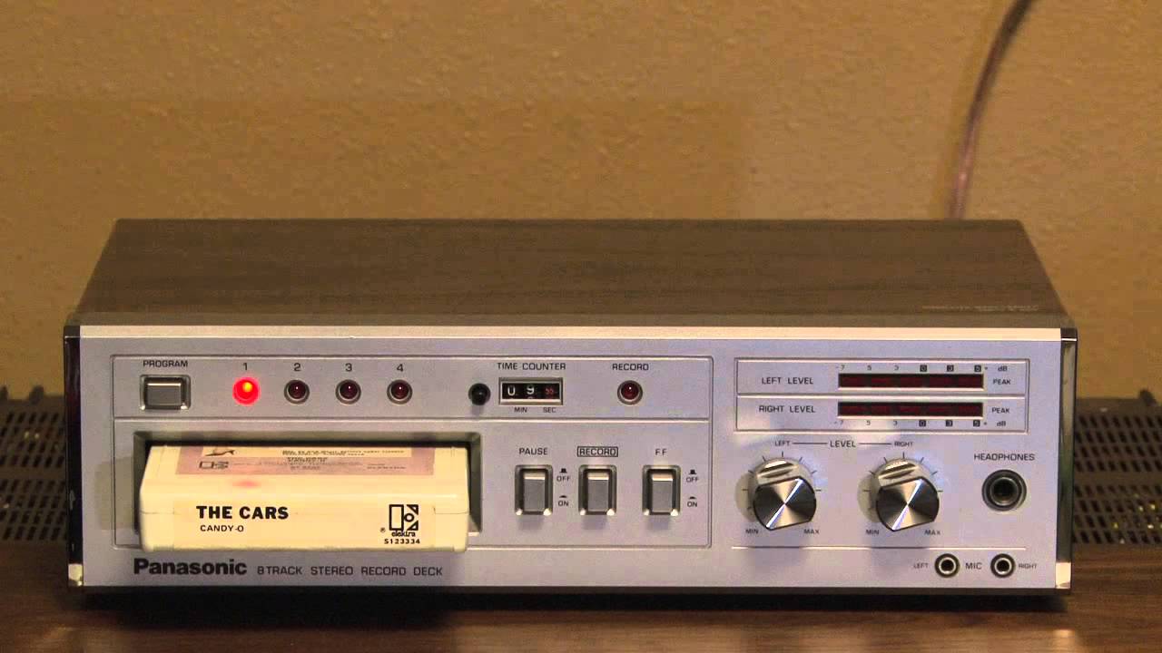 Panasonic RS856 Stereo 8 Track Tape Deck Player/Recorder for sale on