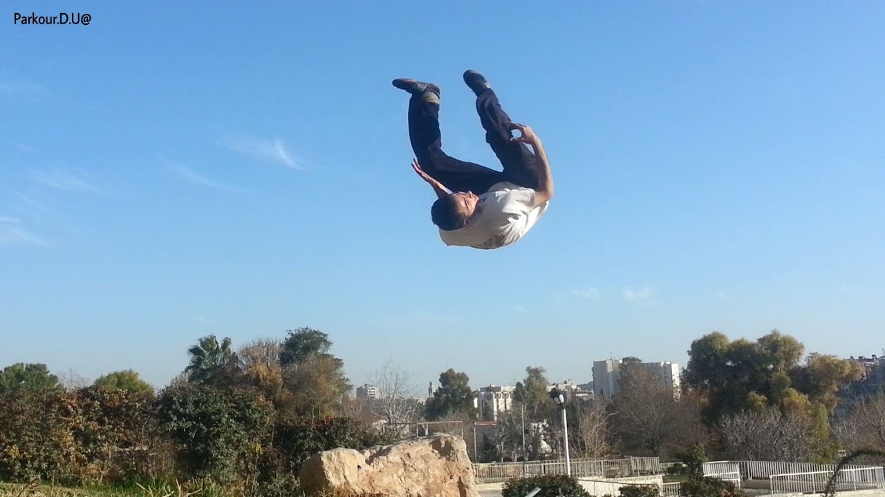 تعليم حركة الشقلبة الجانبية سايد فليب // How to do Side Flip